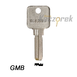 Mieszkaniowy 093 - klucz surowy mosiężny - GMB nawiercany